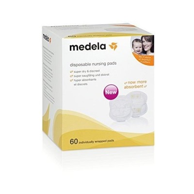 MEDELA DISCOS ABSORBENTES 60 U DESECHABLES