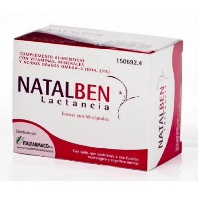 NATALBEN LACTANCIA 60 CAPS
