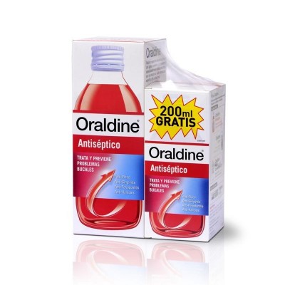 ORALDINE ANTISEPTICO 400 ML+200 ML GRATIS