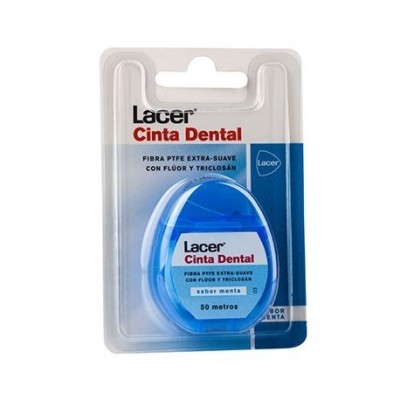 LACER CINTA DENTAL FLUOR Y TRICLOSAN 25 M