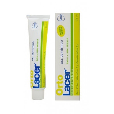 ORTOLACER GEL DENTIFRICO 75 ML LIMA FRESCA