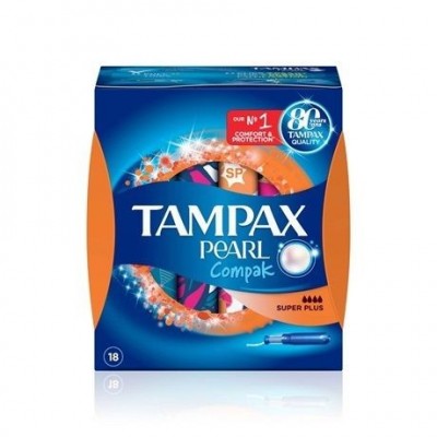 TAMPAX COMPAK PEARL SUPERPLUS 20U