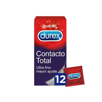 DUREX SENSITIVO CONTACTO TOTAL 12U