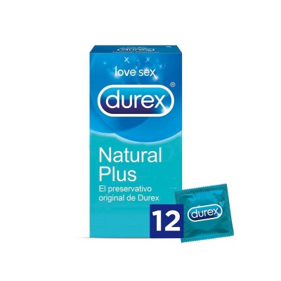 DUREX NATURAL PLUS 12 U