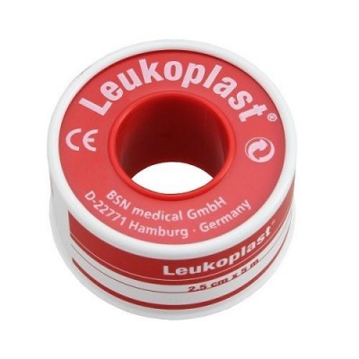 ESPARADRAPO LEUKOPLAST BLANCO 5 M X 2,5 CM