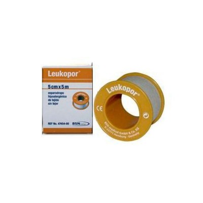 ESPARADRAPO LEUKOPOR 5 M X 5 CM