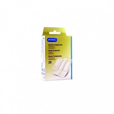 ALVITA APOSITO ADHESIVO TRANSPARENTE 20 U