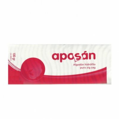 ALGODON ZIG-ZAG APOSAN 100 G