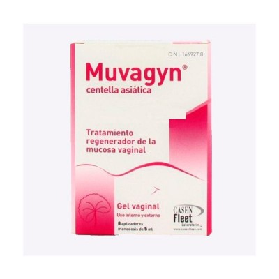 MUVAGYN GEL MONODOSIS CENTELLA ASIATICA 5 ML 8 U