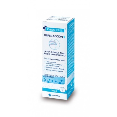 NASO FAES TRIPLE ACCION+ LIMPIEZA NASAL 30 ML