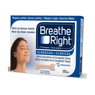 BREATHE RIGHT TALLA GDE 30 U COLOR CARNE