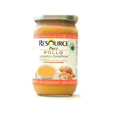 RESOURCE PURE POLLO PASTA CHAMPIÑONES 300 G