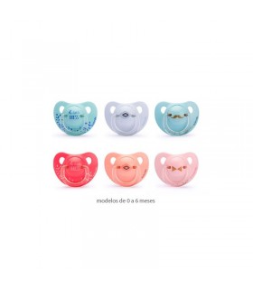 SUAVINEX CHUPETE LATEX ANATOMICO 0 - 6 MESES 2 U