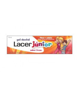 LACER JUNIOR GEL FRESA 75 ML