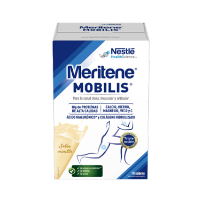 MERITENE MOBILIS SABOR VAINILLA 2 X 10 SOBRES 20
