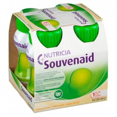 SOUVENAID VAINILLA 125MLX4 BOTELLAS