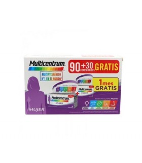 MULTICENTRUM MUJER 90+30 COMP PACK PROMOCIONAL