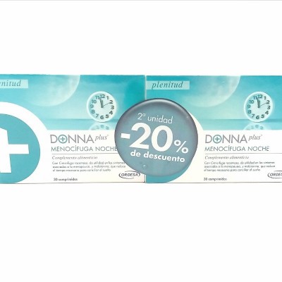 DONNA PLUS MENOCIFUGA NOCHE 2ºU -20% 30 COMPRIM