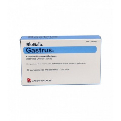 GASTRUS COMPRIMIDOS MASTICABLES 30 COMP