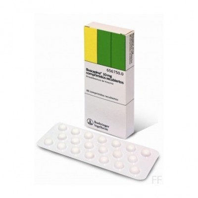 BUSCAPINA 10 mg 60 COMPRIMIDOS RECUBIERTOS