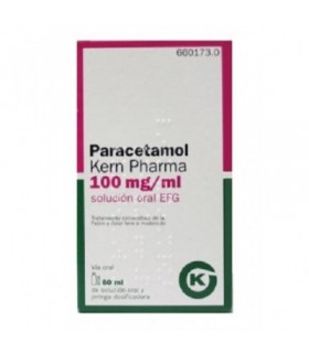PARACETAMOL KERN PHARMA EFG 100 MG/ML SOLUCION O