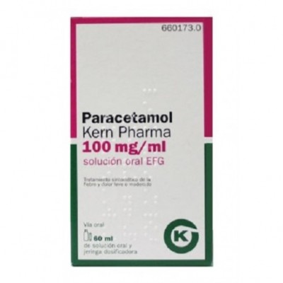 PARACETAMOL KERN PHARMA EFG 100 MG/ML SOLUCION O