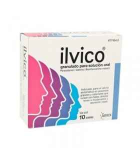 ILVICO 10 SOBRES GRANULADO PARA SOLUCION ORAL