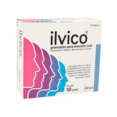 ILVICO 10 SOBRES GRANULADO PARA SOLUCION ORAL