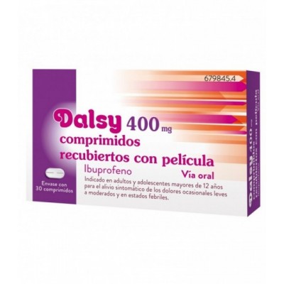 DALSYDOL 400 MG 30 COMPRIMIDOS RECUBIERTOS