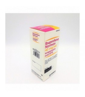 IBUPROFENO NORMON EFG 40 MG/ML SUSPENSION ORAL 1