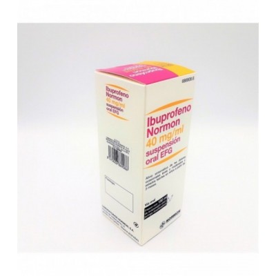 IBUPROFENO NORMON EFG 40 MG/ML SUSPENSION ORAL 1