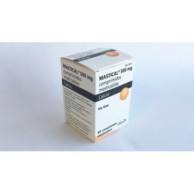 MASTICAL 1250 MG (500 MG CA) 60 COMPRIMIDOS MAST