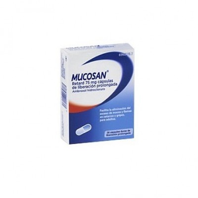 MUCOSAN RETARD 75 mg 30 CAPSULAS LIBERACION PROL