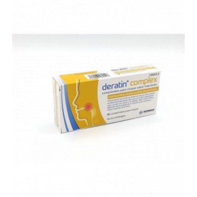 DERATIN COMPLEX 30 COMPRIMIDOS PARA CHUPAR (SABO