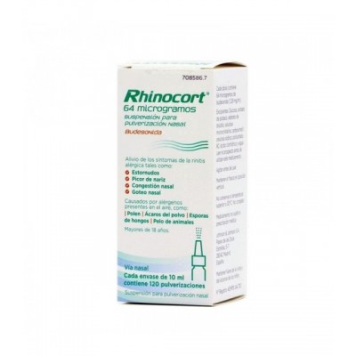 RHINOCORT 64 MICROGRAMOS/PULVERIZACION SUSPENSIO