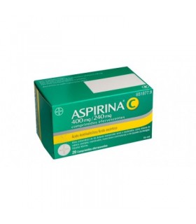 ASPIRINA C 400 mg/240 mg 10 COMPRIMIDOS EFERVESC