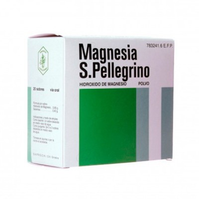 MAGNESIA SAN PELLEGRINO 3,6 g 20 SOBRES POLVO PA