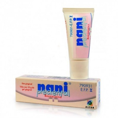 NANI PREDENTAL 50 mg/g GEL GINGIVAL 1 TUBO 10 ml