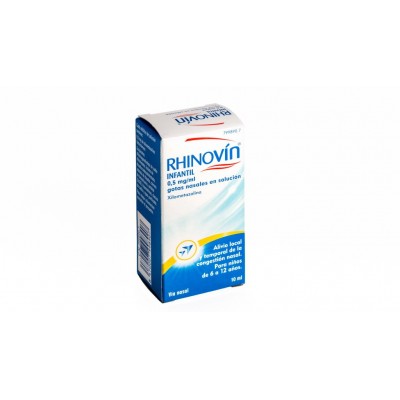 RHINOVIN KIDS 0,5 mg/ml GOTAS NASALES EN SOLUCIO
