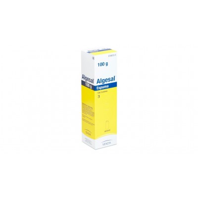ALGESAL 10 mg/g + 100 mg/g ESPUMA CUTANEA 1 ENVA