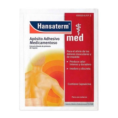 HANSATERM 4,8 MG 2 APOSITOS ADHESIVOS MEDICAMENT