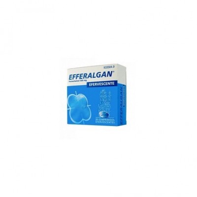 EFFERALDOL 500 mg 20 COMPRIMIDOS EFERVESCENTES