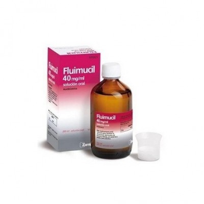 FLUIMUCIL 40 mg/ml SOLUCION ORAL 1 FRASCO 200 ml