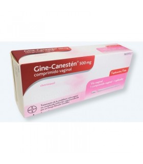 GINE-CANESTEN 500 mg 1 COMPRIMIDO VAGINAL