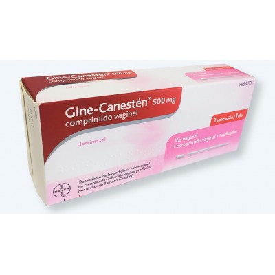 GINE-CANESTEN 500 mg 1 COMPRIMIDO VAGINAL