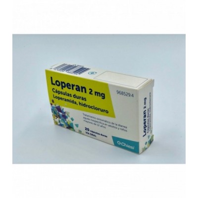 LOPERAN 2 mg 20 CAPSULAS