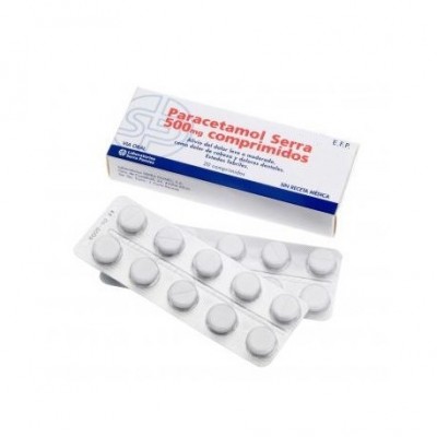 PARACETAMOL MABO 500 mg 20 COMPRIMIDOS