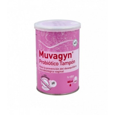 MUVAGYN PROBIOTICO TAMPON  VAGINAL MINI C/ APLIC