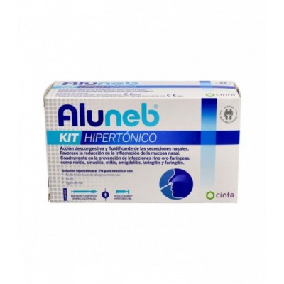 ALUNEB HIPERTONICO KIT 20 VIALES 5 ML + 1 DISPOS