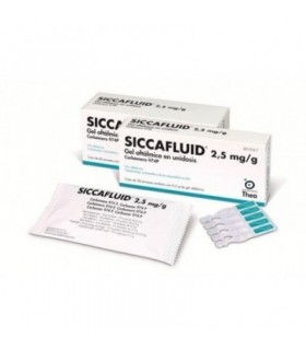 SICCAFLUID 2,5 mg/g GEL OFTALMICO 30 MONODOSIS 0
